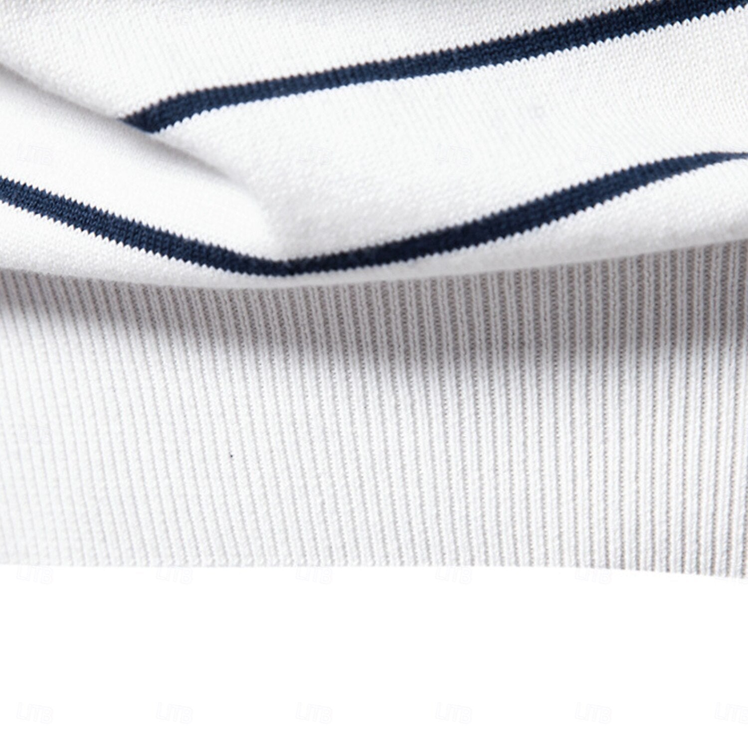 Griffin Men's Striped Crew Neck Sweater