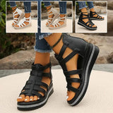Luca Women's Summer Rhinestone Wedge Sandals