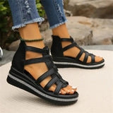 Luca Women's Summer Rhinestone Wedge Sandals