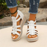 Luca Women's Summer Rhinestone Wedge Sandals