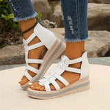 Luca Women's Summer Rhinestone Wedge Sandals
