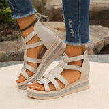 Luca Women's Summer Rhinestone Wedge Sandals