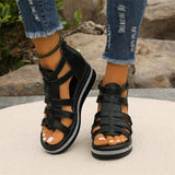 Luca Women's Summer Rhinestone Wedge Sandals