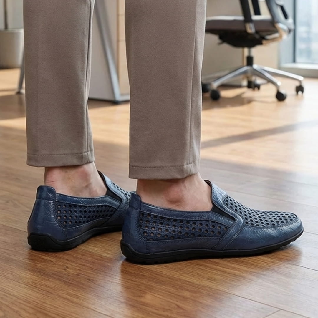Tobias Breathable Slip-On Loafers – Lightweight Casual Walking Shoes