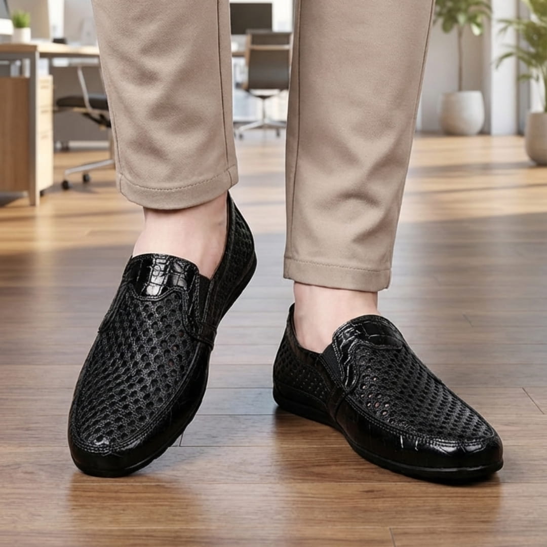 Tobias Breathable Slip-On Loafers – Lightweight Casual Walking Shoes