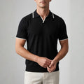 Dominic Tailored Polo Shirt — Premium Breathable Smart Casual Fit
