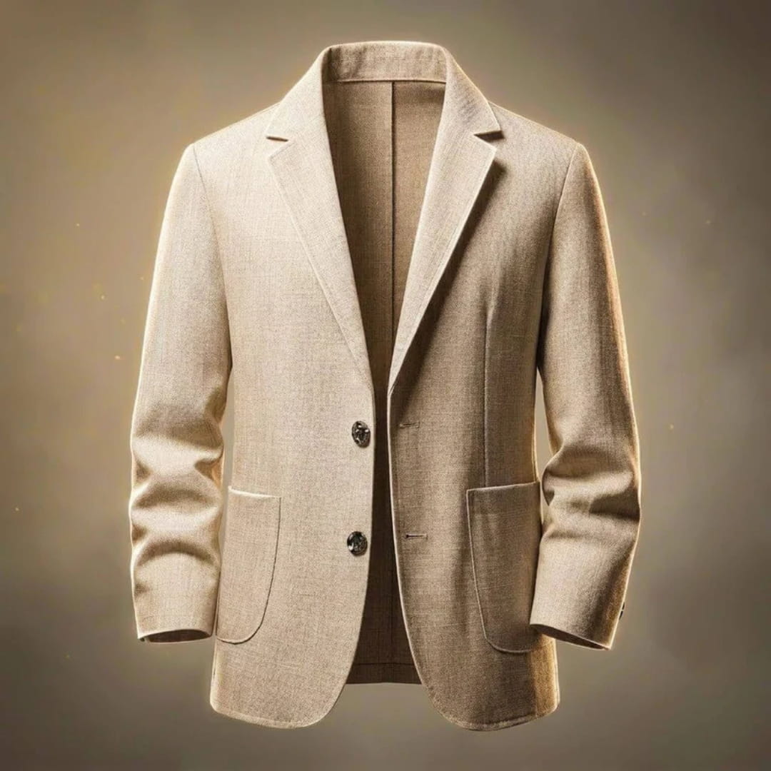 Giuseppe Linen Blazer — Breathable Tailored Casual Summer Jacket