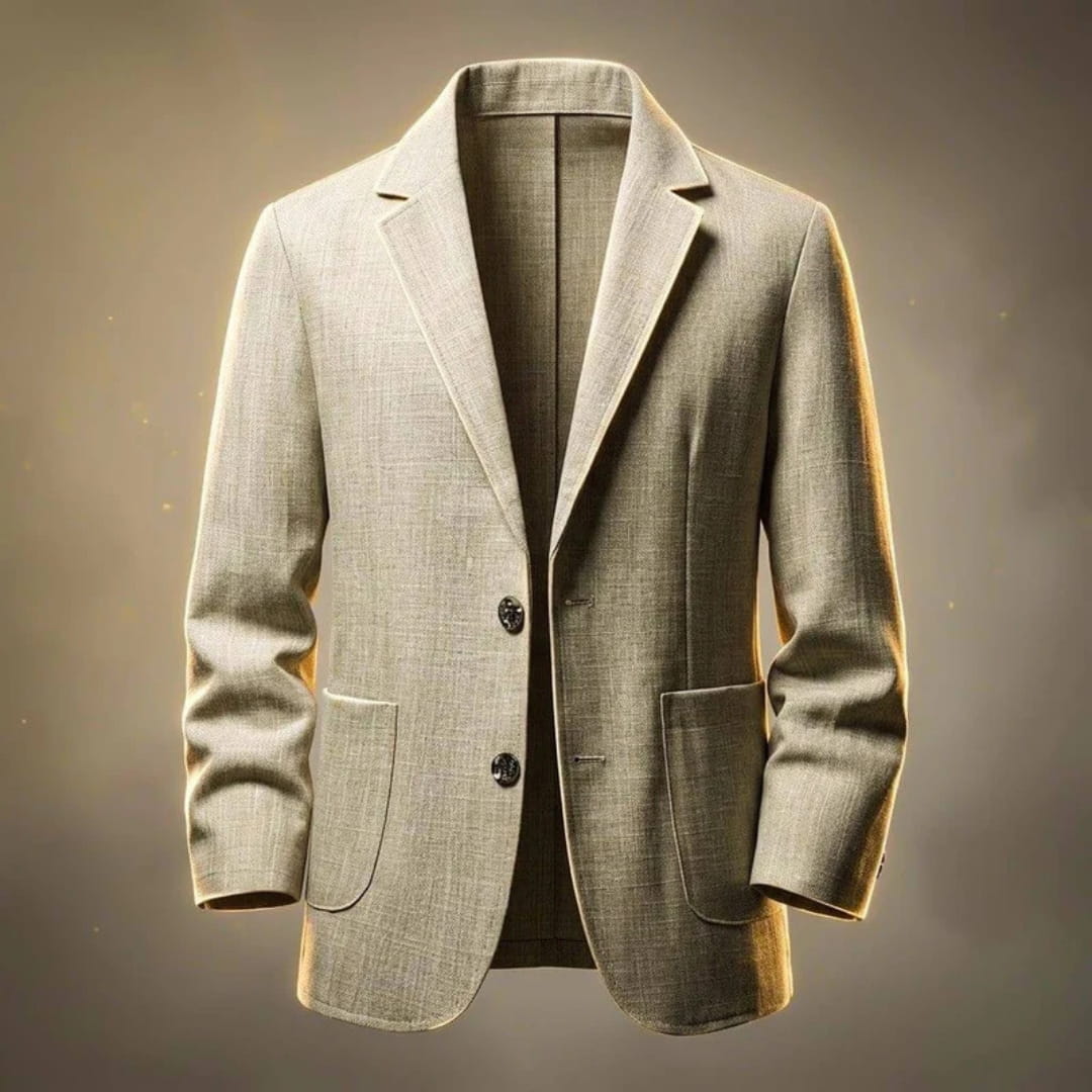 Giuseppe Linen Blazer — Breathable Tailored Casual Summer Jacket