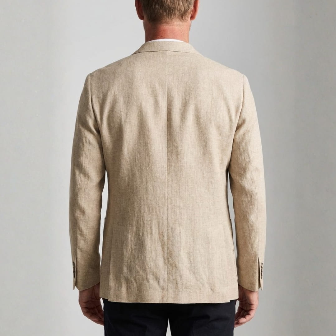 Giuseppe Linen Blazer — Breathable Tailored Casual Summer Jacket