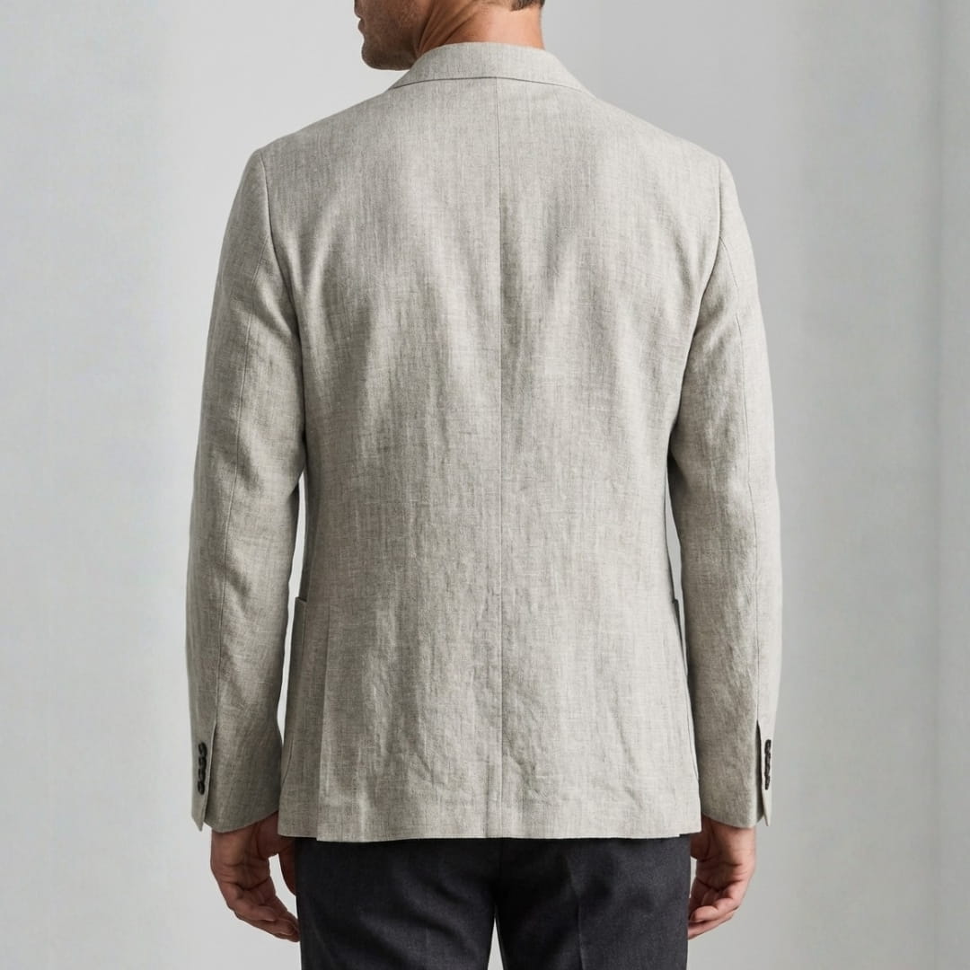 Giuseppe Linen Blazer — Breathable Tailored Casual Summer Jacket