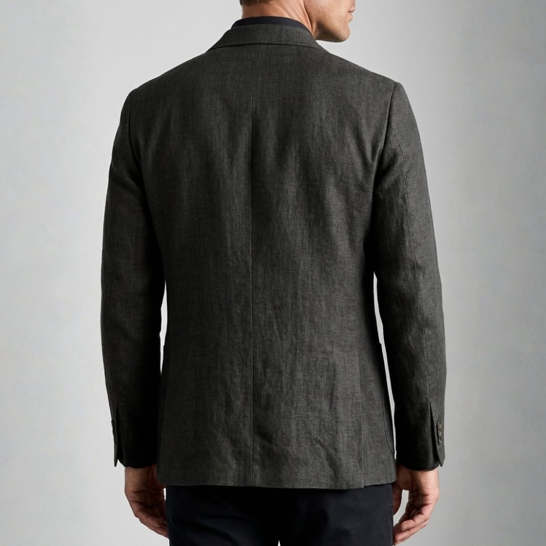 Giuseppe Linen Blazer — Breathable Tailored Casual Summer Jacket