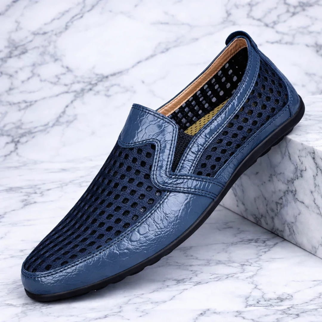 Tobias Breathable Slip-On Loafers – Lightweight Casual Walking Shoes