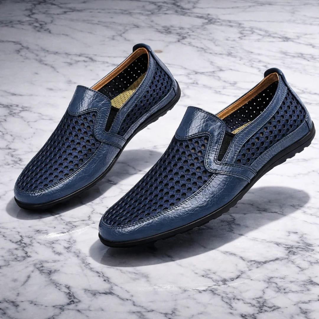 Tobias Breathable Slip-On Loafers – Lightweight Casual Walking Shoes