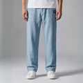 Charles Lightweight Textured Trousers — Breathable Casual Pants