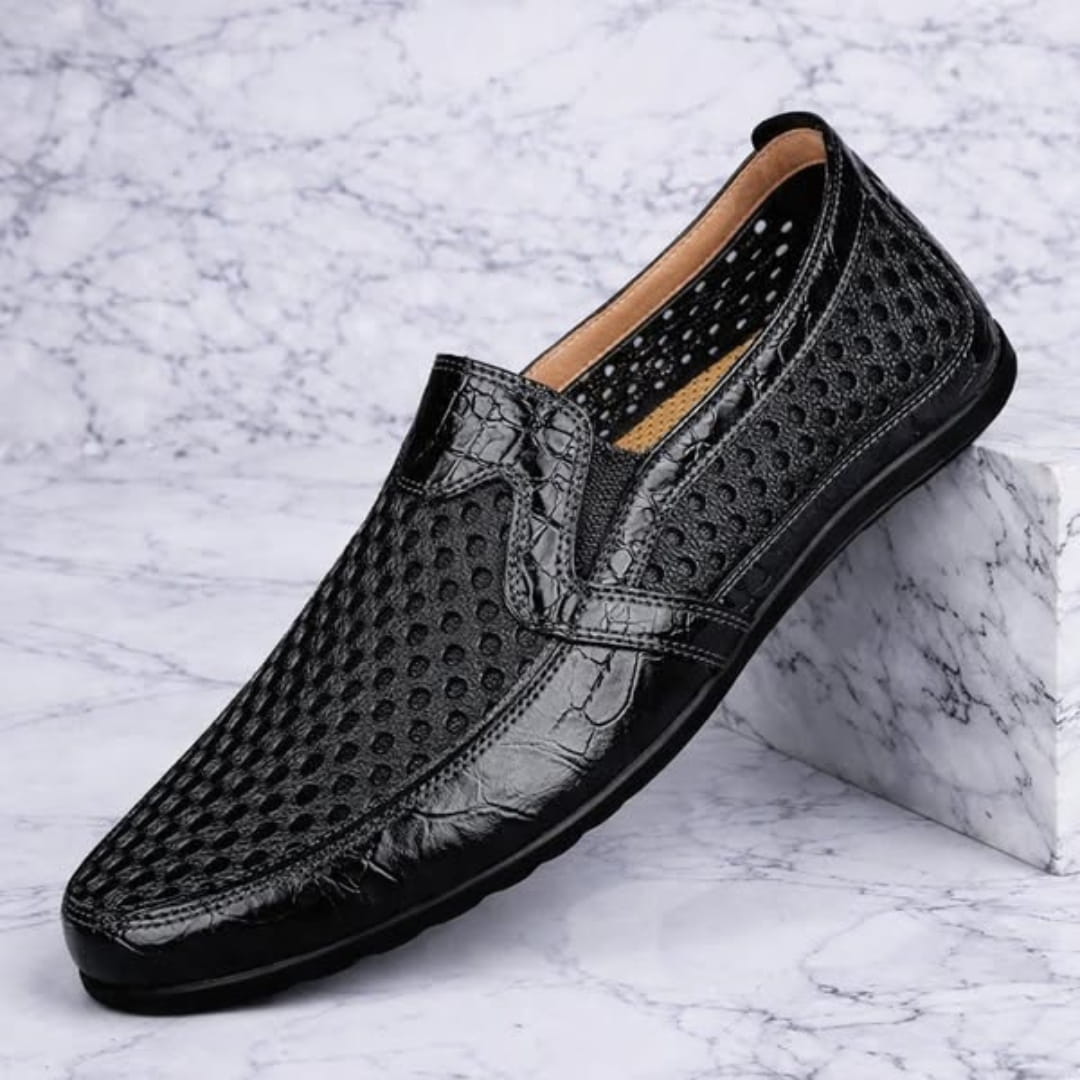 Tobias Breathable Slip-On Loafers – Lightweight Casual Walking Shoes