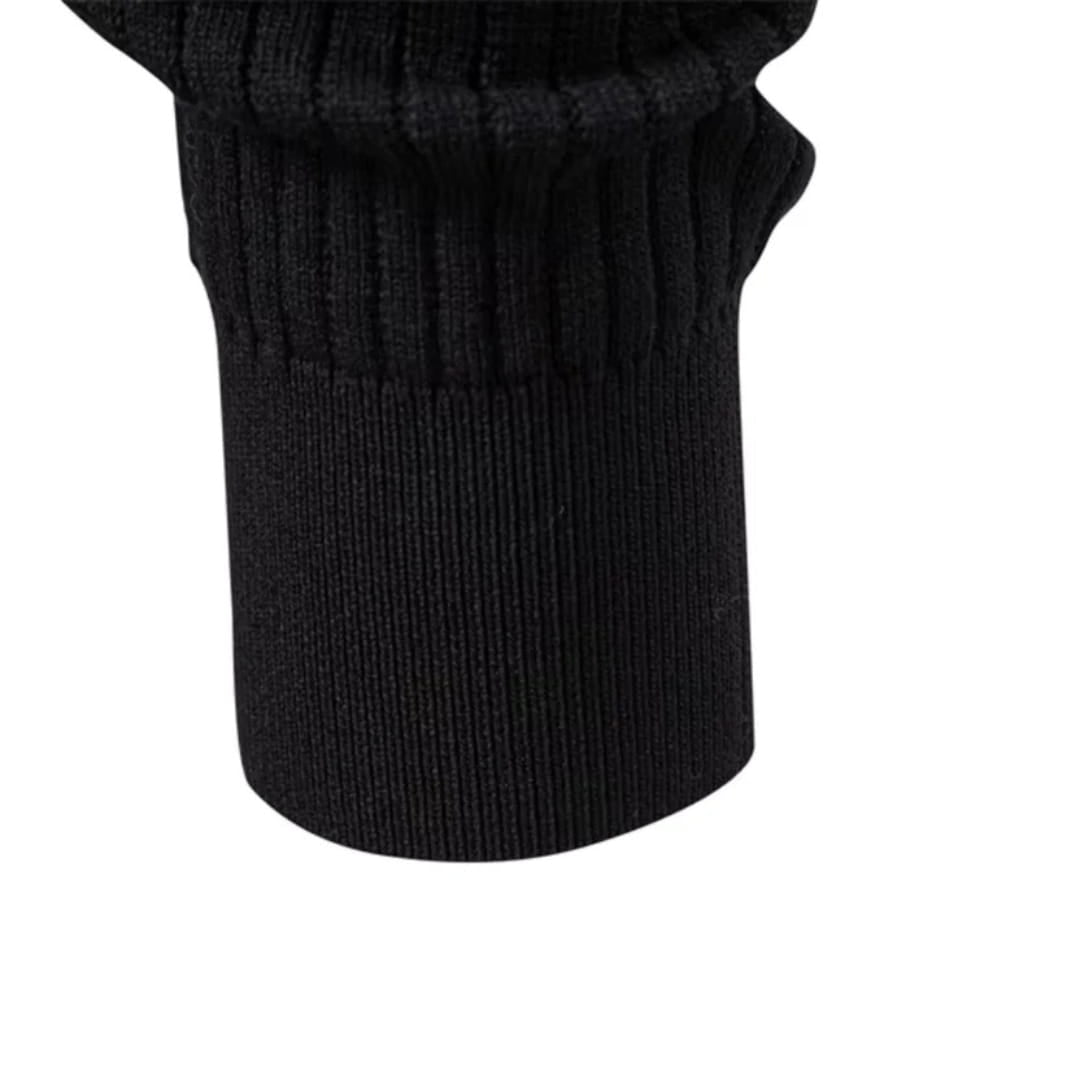 Paulo Rib Knit Henley Shirt – Stretch Casual Long Sleeve Smart Fit