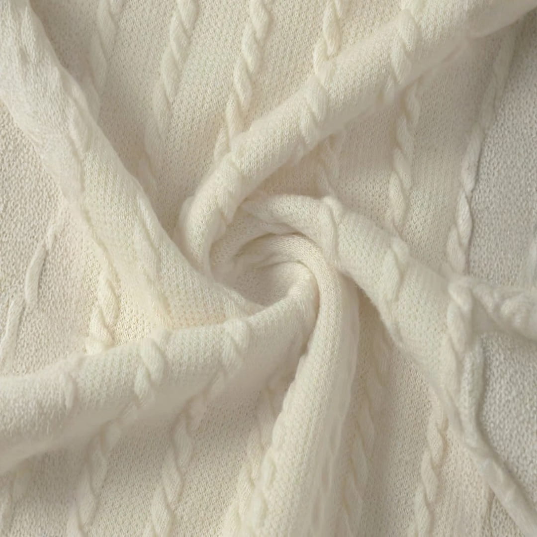 Pietro Cable Knit Co-Ord Set — Textured Relaxed Fit Two-Piece Outfit