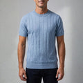 Harold Premium Cotton T-Shirt — Breathable Lightweight Textured Casual Shirt