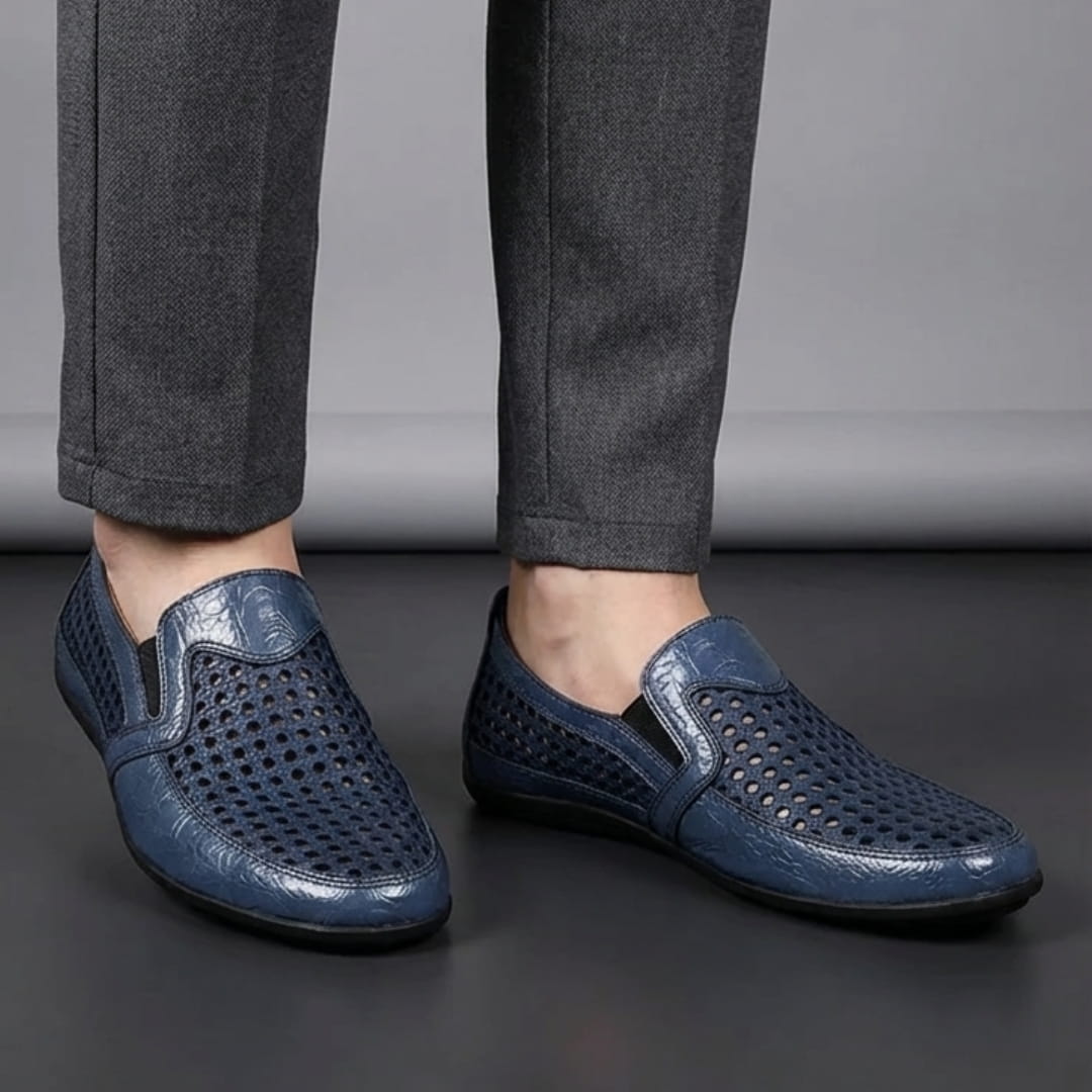 Tobias Breathable Slip-On Loafers – Lightweight Casual Walking Shoes