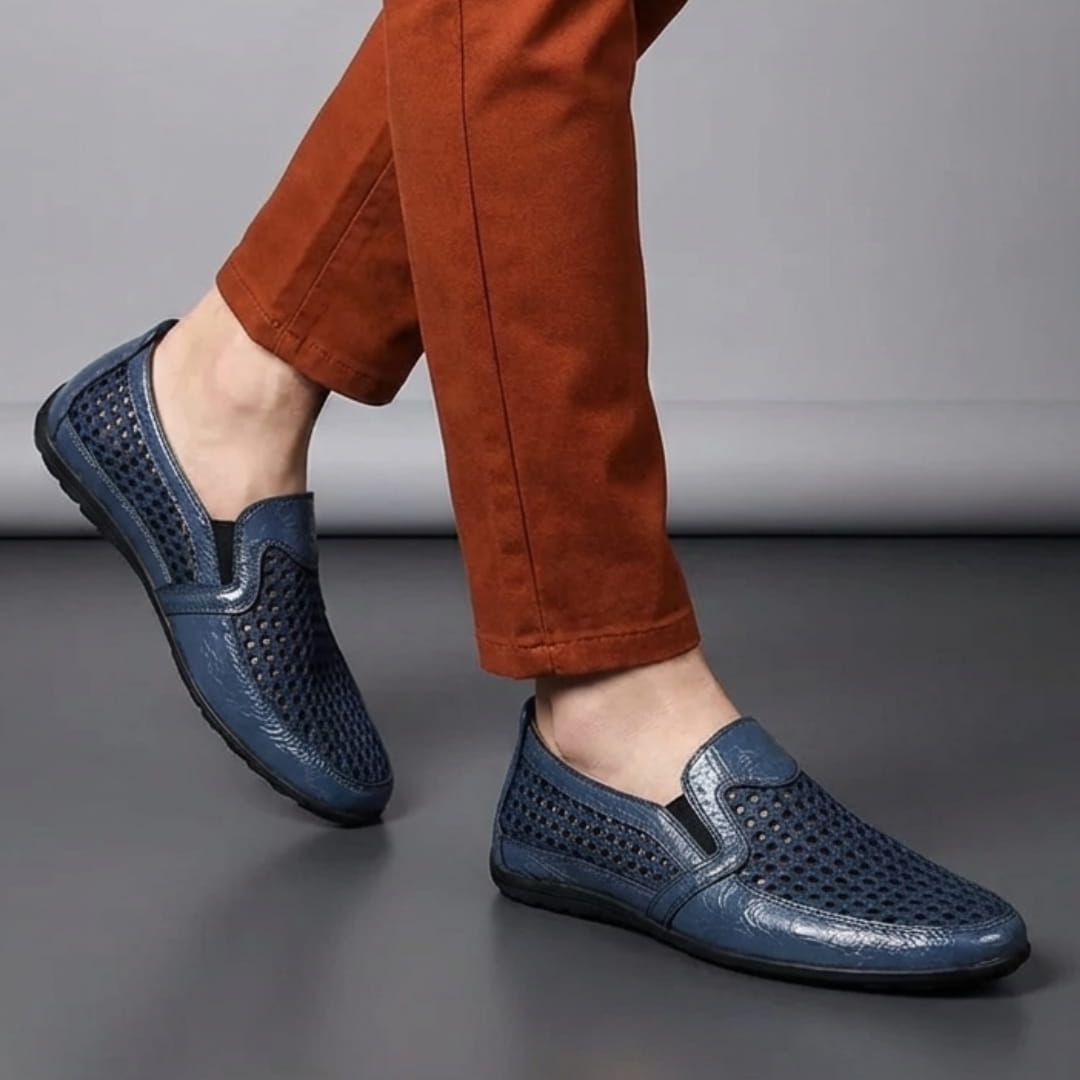 Tobias Breathable Slip-On Loafers – Lightweight Casual Walking Shoes