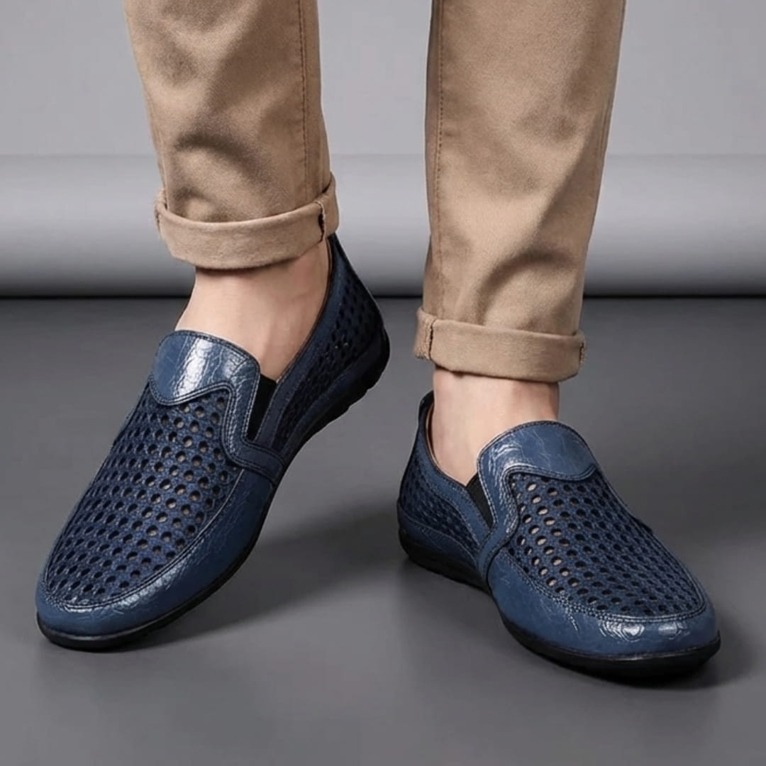 Tobias Breathable Slip-On Loafers – Lightweight Casual Walking Shoes