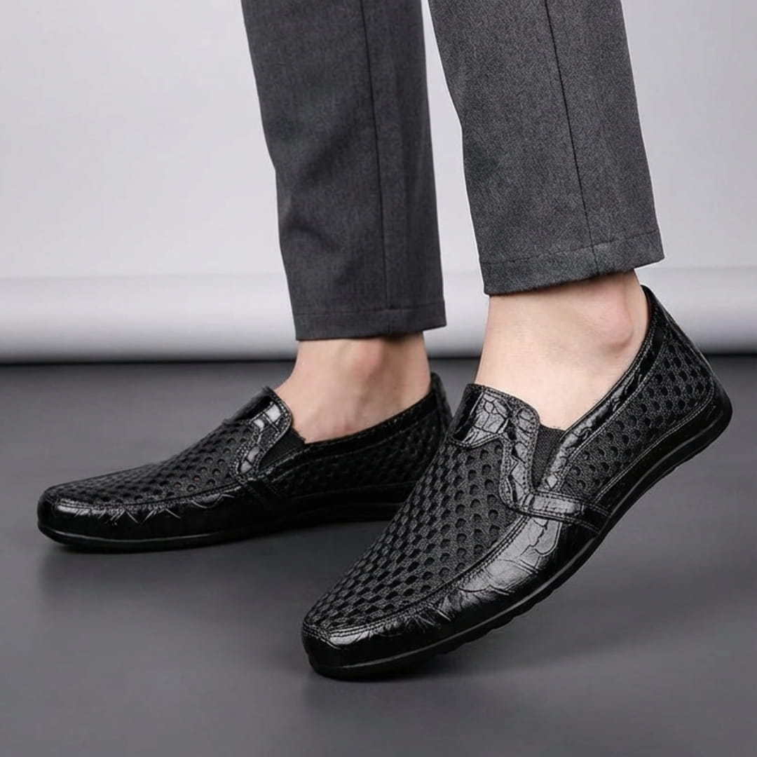 Tobias Breathable Slip-On Loafers – Lightweight Casual Walking Shoes
