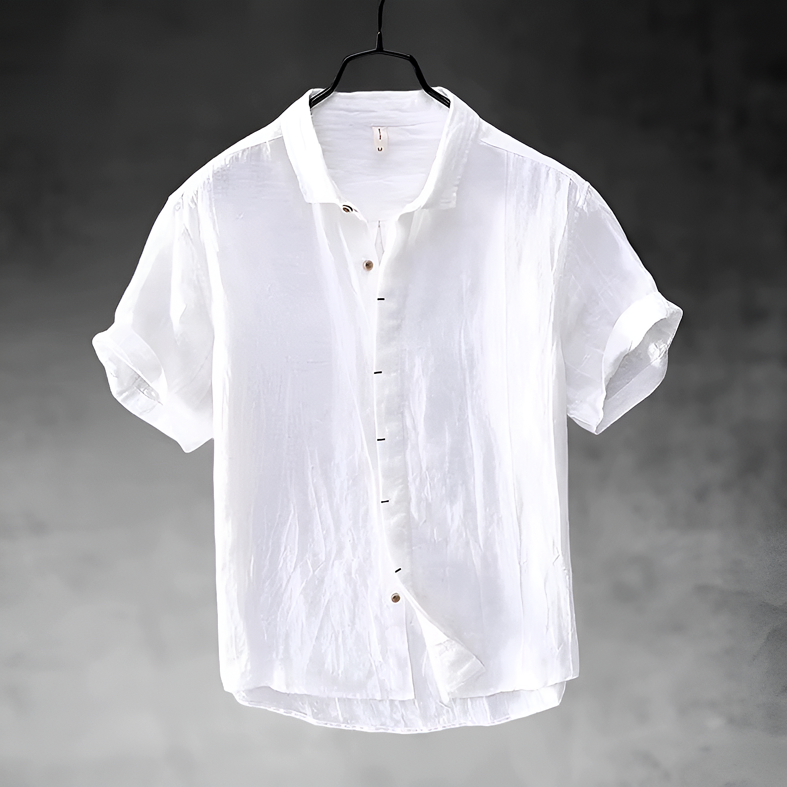 Grayson Linen Shirt – Pure Linen for Laid-Back Summer Refinement
