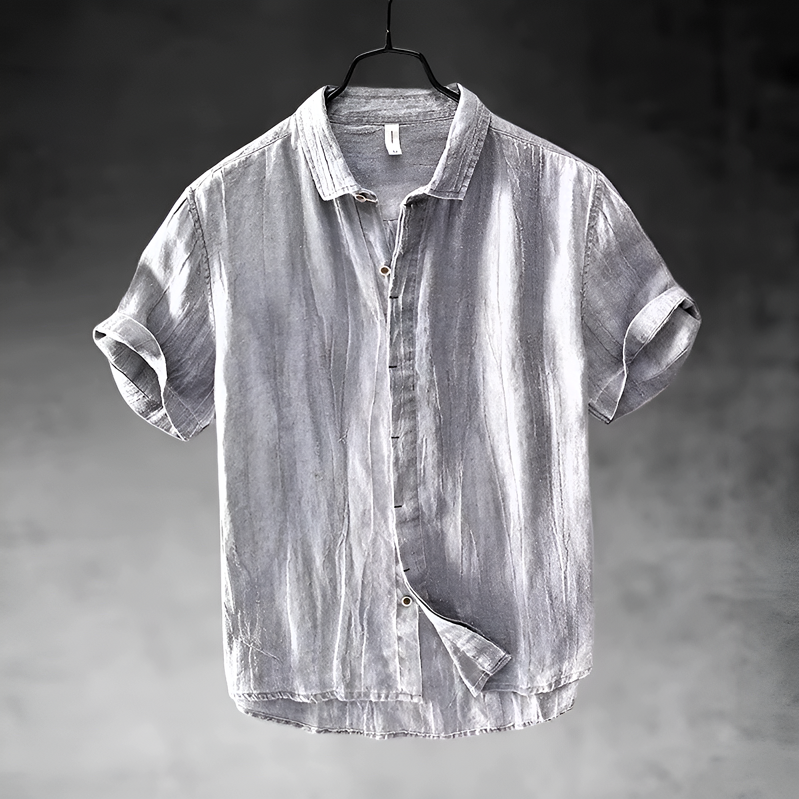 Grayson Linen Shirt – Pure Linen for Laid-Back Summer Refinement