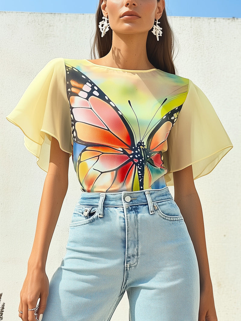 Austin Butterfly Breeze Blouse