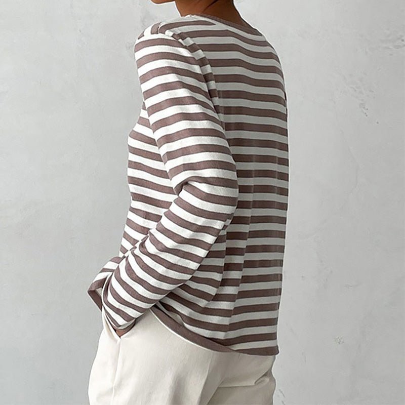 Indie Striped Cotton Shirt