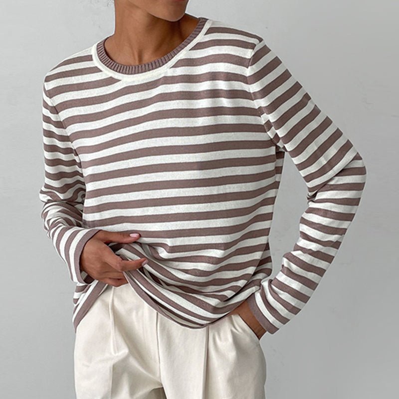 Indie Striped Cotton Shirt