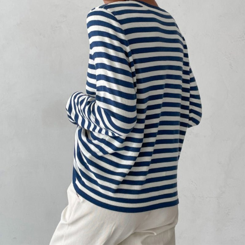 Indie Striped Cotton Shirt
