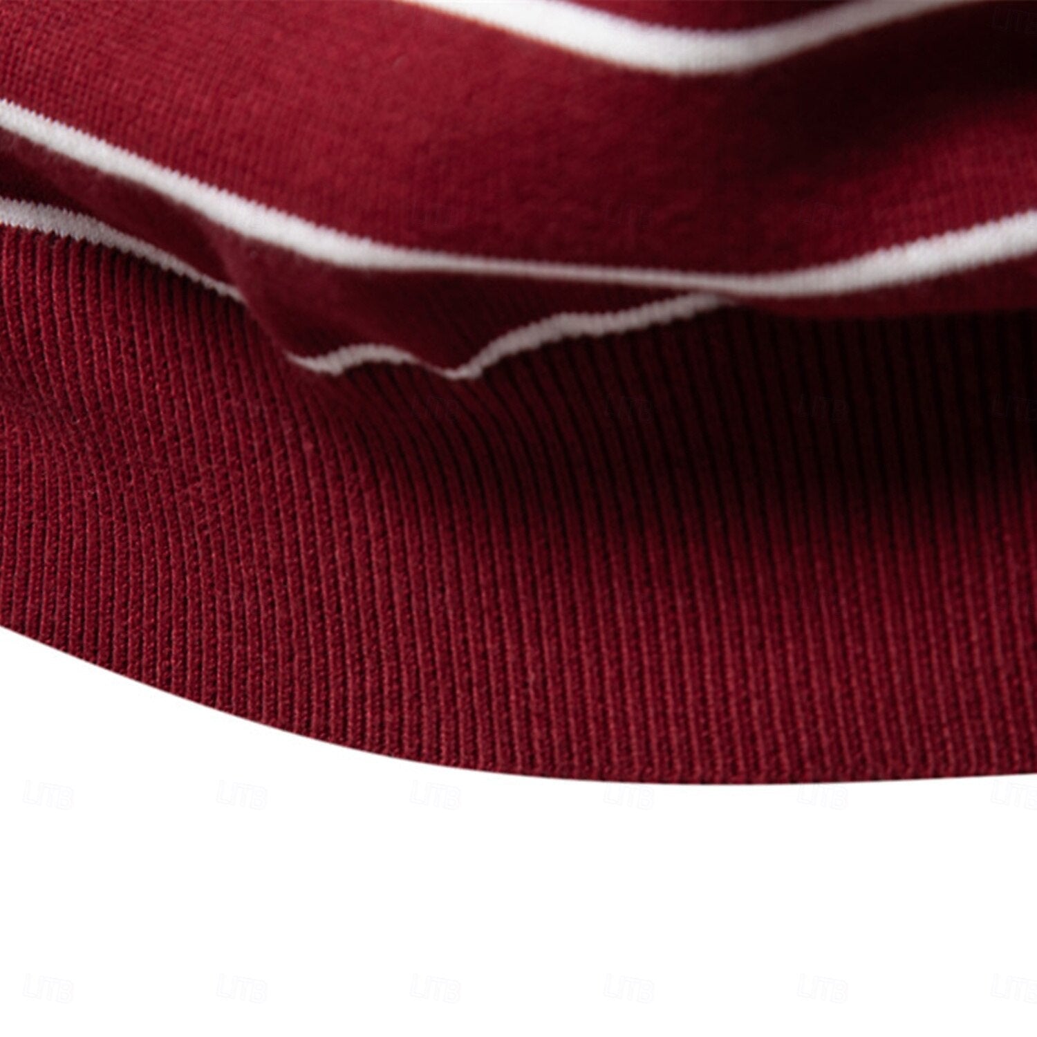 Griffin Men's Striped Crew Neck Sweater