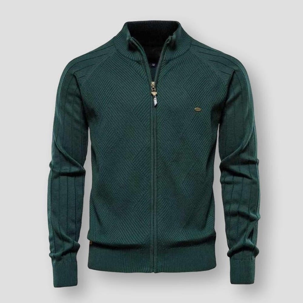 Sky Madrid Cambridge Zip-Up Cardigan