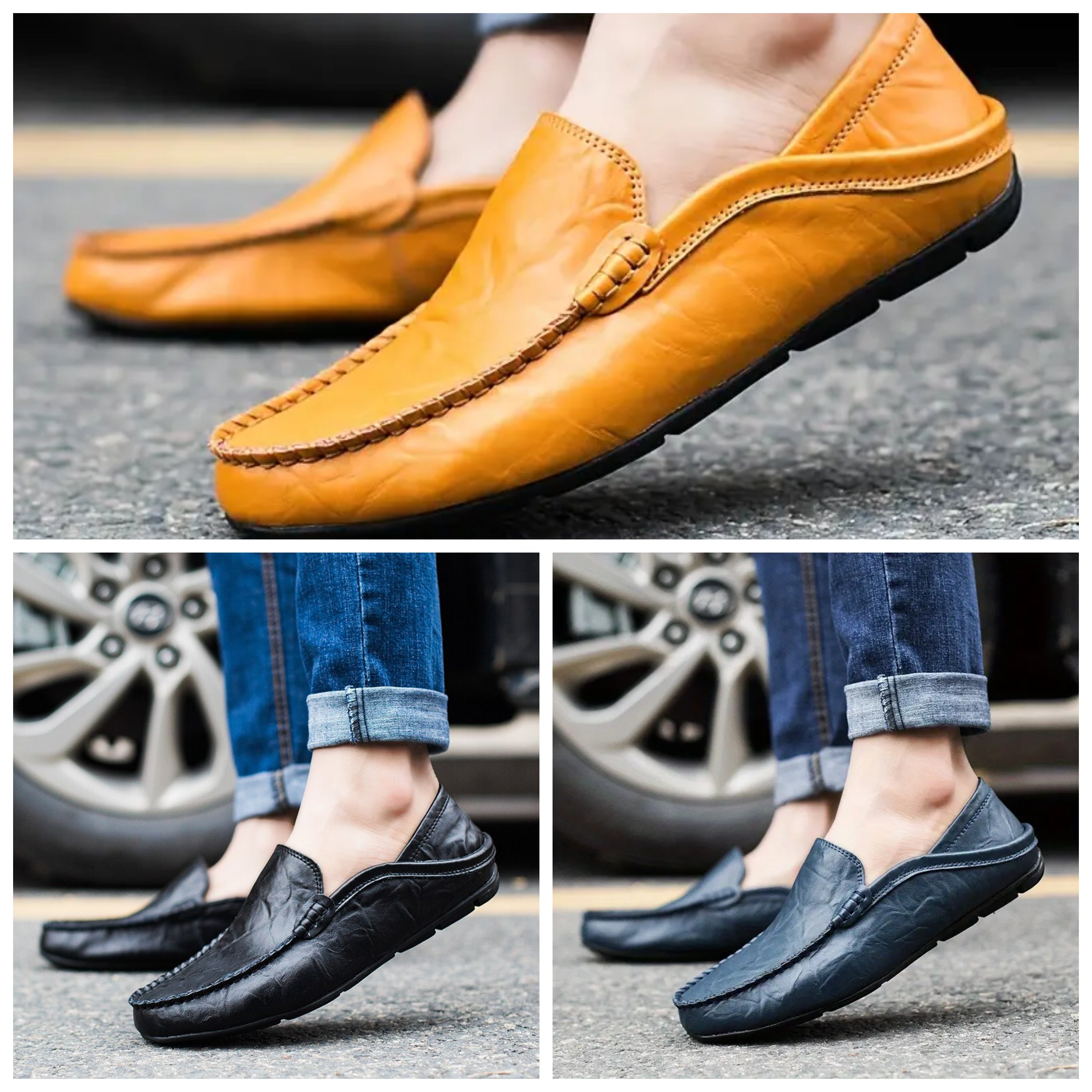 Men's Handmade Venetian Leather Loafer